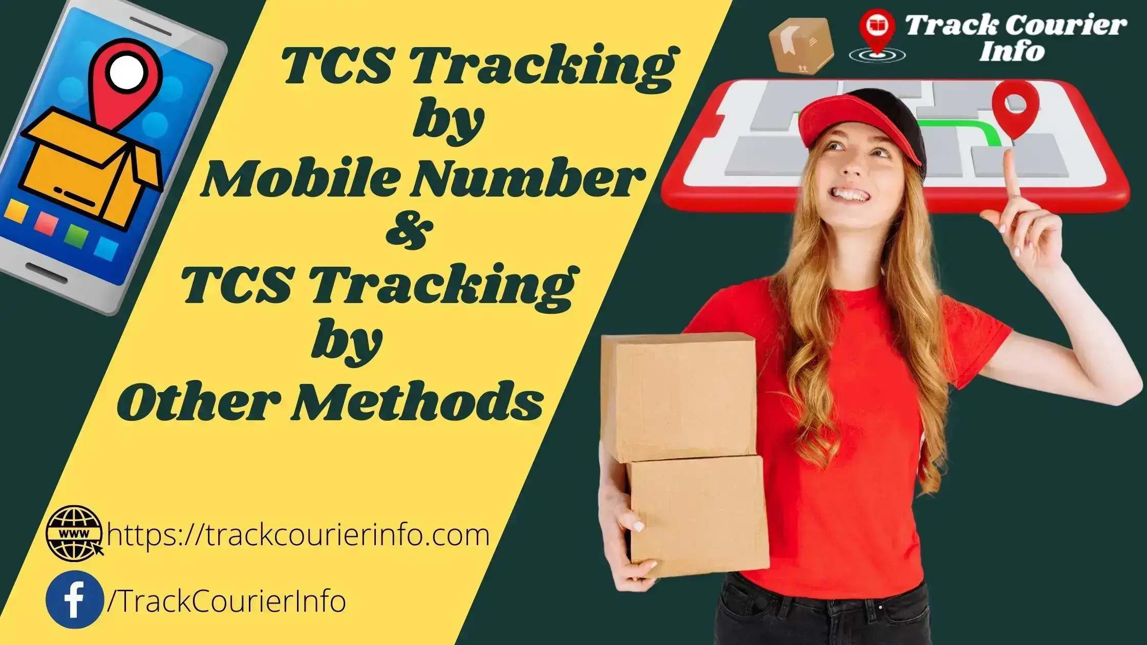TCS Tracking by Mobile Number and TCS Tracking by Other Methods